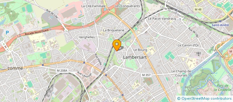 localisation de l'entreprise MONSIEUR CLEMENT WAHL à LAMBERSART