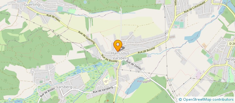 localisation de l'entreprise MONSIEUR CLEMENT WEINLAND  HAM-SOUS-VARSBERG