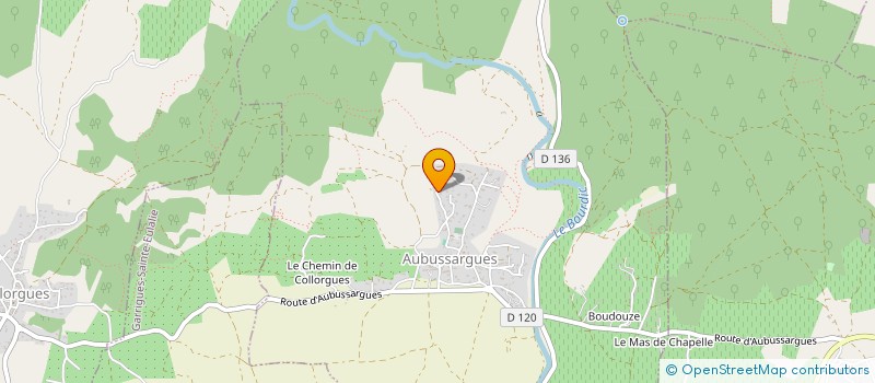 localisation de l'entreprise MONSIEUR CLEMENT WESTRELIN  AUBUSSARGUES