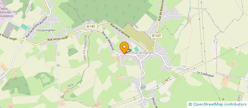 localisation de l'entreprise MONSIEUR CLEMENT WIDEHEM  HARDINGHEN