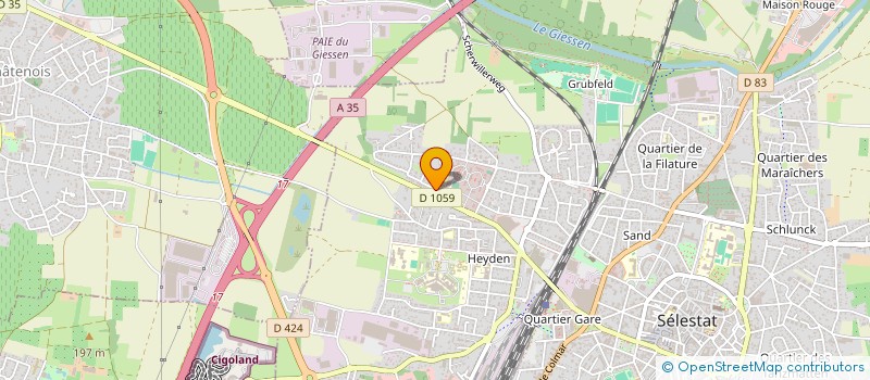 localisation de l'entreprise MONSIEUR CLEMENT WIPF  CERNAY