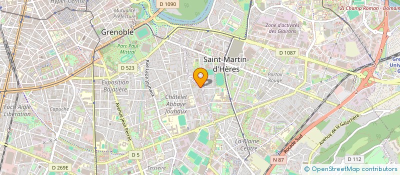 localisation de l'entreprise MONSIEUR CLEMENT ZAMBLE à GRENOBLE