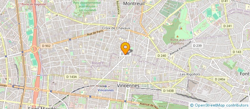 localisation de l'entreprise MONSIEUR CLEMENT ZHENG à MONTREUIL
