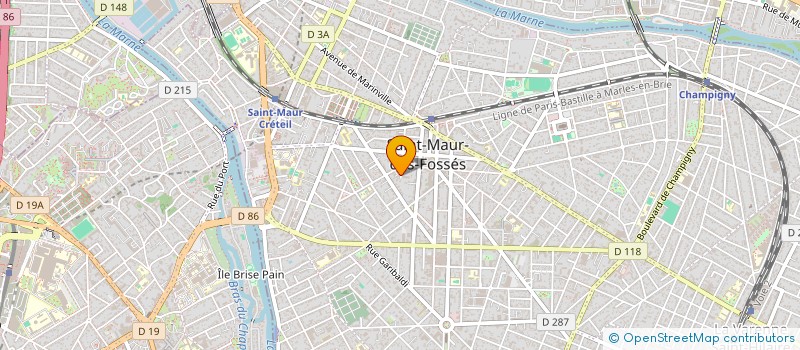 localisation de l'entreprise MONSIEUR CLEMENT ZYLBERBERG à SAINT-MAUR-DES-FOSSES