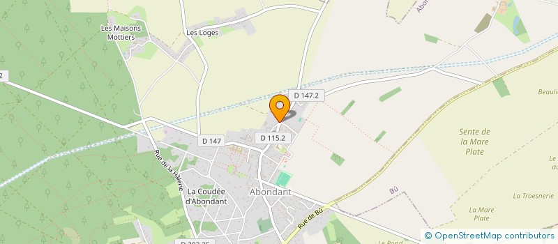 localisation de l'entreprise MONSIEUR CLEMENTE DOS SANTOS CAPOTE à ABONDANT