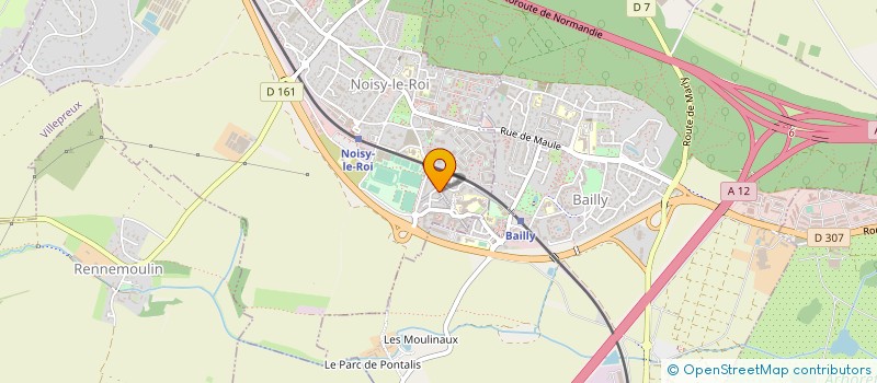 localisation de l'entreprise MONSIEUR CLEMENTE GARCIA DOS SANTOS  NOISY-LE-ROI