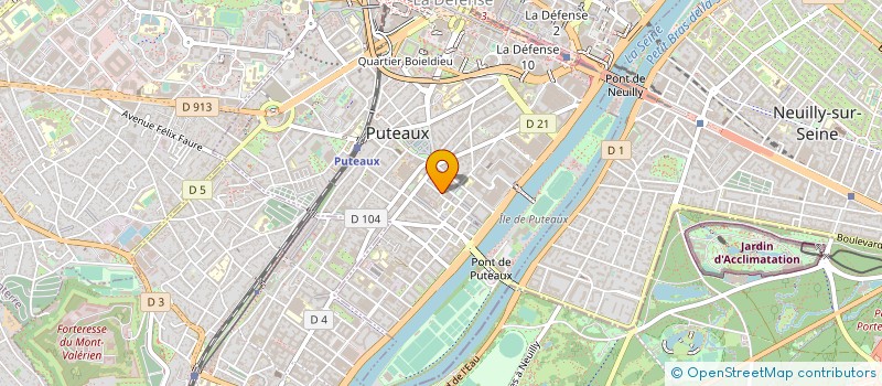 localisation de l'entreprise MONSIEUR CLEMENTE RIBEIRO DA CUNHA à PUTEAUX