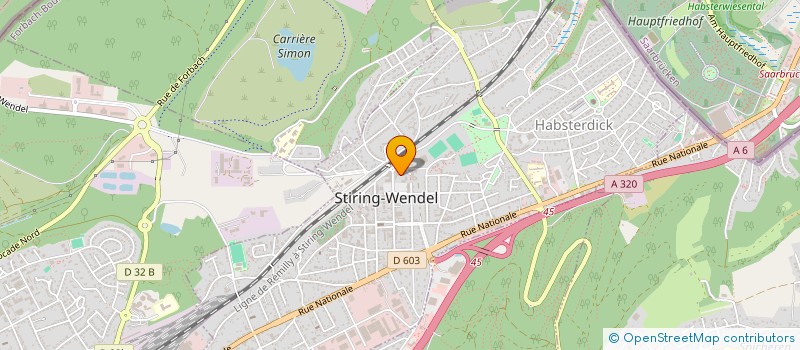 localisation de l'entreprise MONSIEUR CLEMENTE VILLANOVA  STIRING-WENDEL