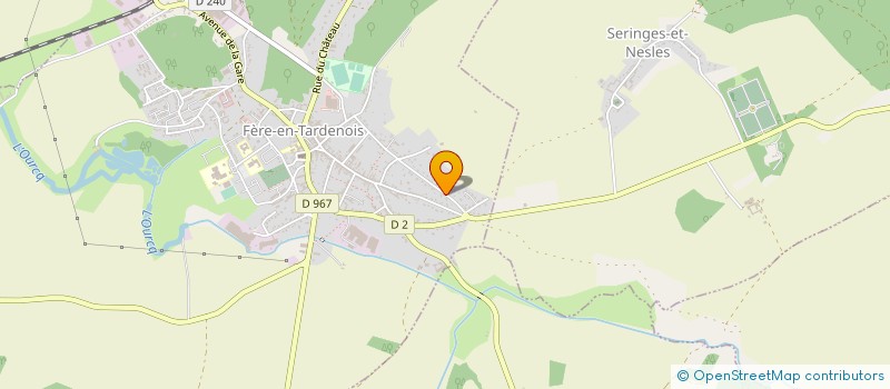 localisation de l'entreprise MONSIEUR CLEMENTIN PONTHIEU à FERE-EN-TARDENOIS