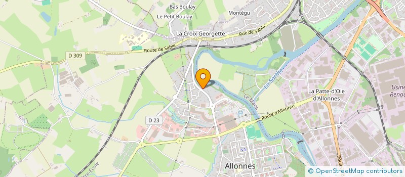 localisation de l'entreprise MONSIEUR CLEMENTINO NOVAIS  ALLONNES