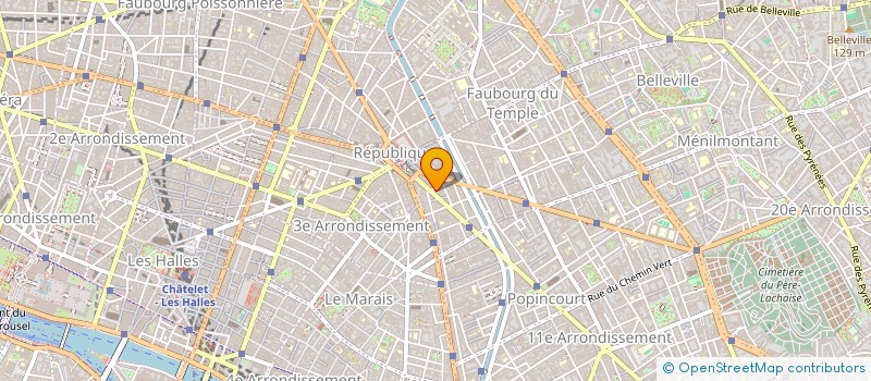 localisation de l'entreprise MONSIEUR CLEMMENT CHABOTT  PARIS