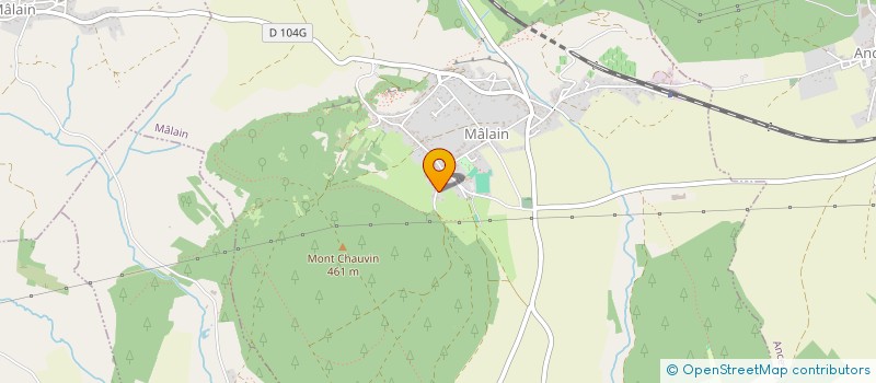 localisation de l'entreprise MONSIEUR CLEMMY DUNAN  MALAIN