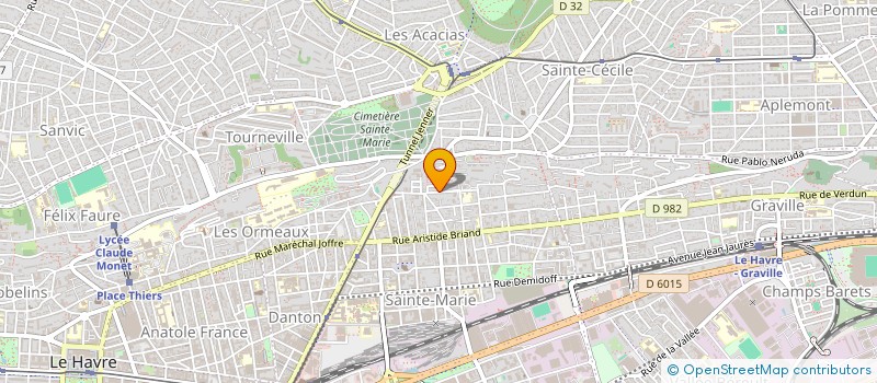 localisation de l'entreprise MONSIEUR CLENCY ROSE à LE HAVRE