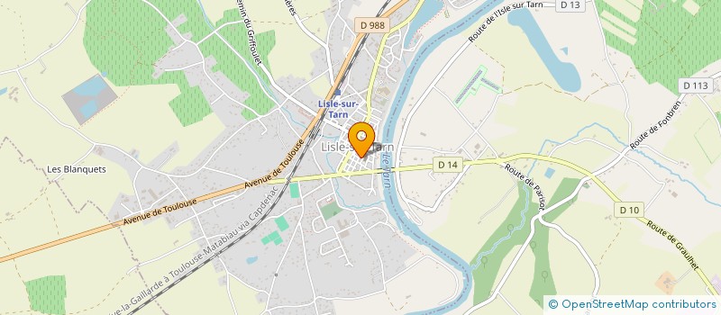 localisation de l'entreprise MONSIEUR CLEO ARNAL à LISLE-SUR-TARN