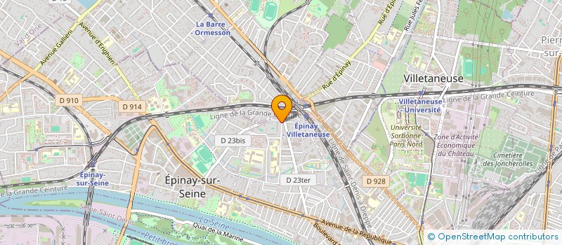 localisation de l'entreprise MONSIEUR CLERMONT CHERUBIN  GARGES-LES-GONESSE