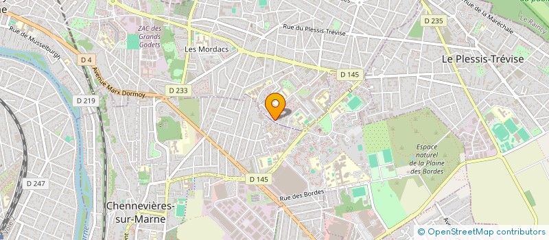 localisation de l'entreprise MONSIEUR CLERVIL PHILIBERT à CHAMPIGNY-SUR-MARNE
