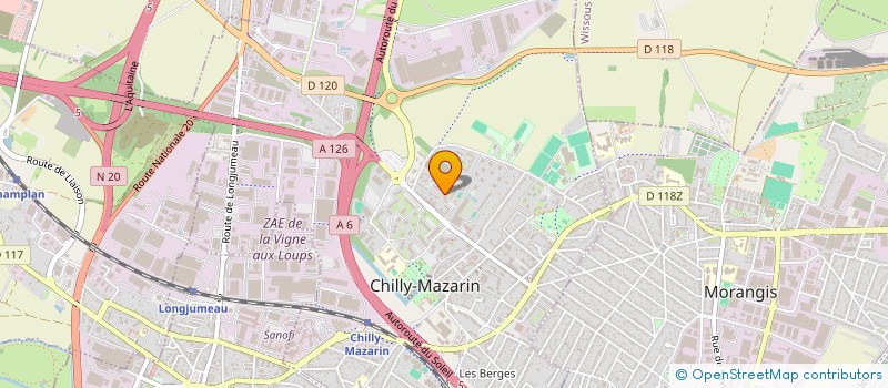 localisation de l'entreprise MONSIEUR CLET RENCIOT à CHILLY-MAZARIN