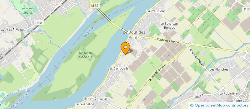 localisation de l'entreprise MONSIEUR CLEYTON THIBAULT  SAINT-JULIEN-DE-CONCELLES