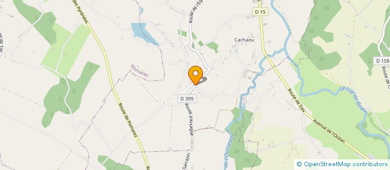 localisation de l'entreprise MONSIEUR CLIFF SOULAT  CASTEL-SARRAZIN