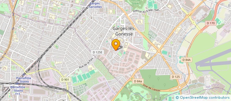 localisation de l'entreprise MONSIEUR CLIFFORD AGYEI  GARGES-LES-GONESSE