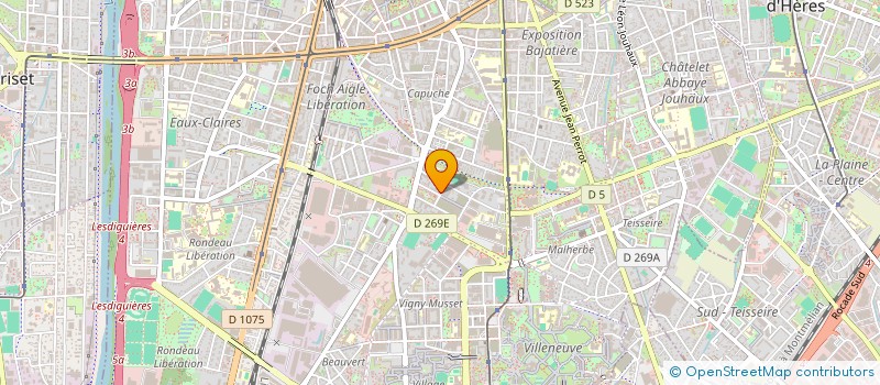 localisation de l'entreprise MONSIEUR CLIFFORD UGWONALI  GRENOBLE