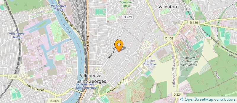 localisation de l'entreprise MONSIEUR CLINER LABADY  VILLENEUVE-SAINT-GEORGES