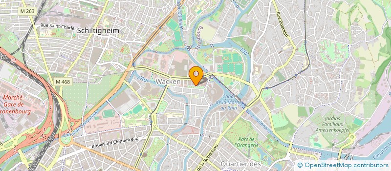 localisation de l'entreprise MONSIEUR CLINT GOFFIN  STRASBOURG