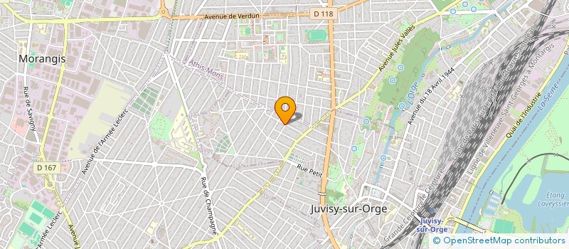localisation de l'entreprise MONSIEUR CLINTON SOQUI à JUVISY-SUR-ORGE