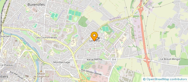 localisation de l'entreprise MONSIEUR CLINTON STEWART  POITIERS