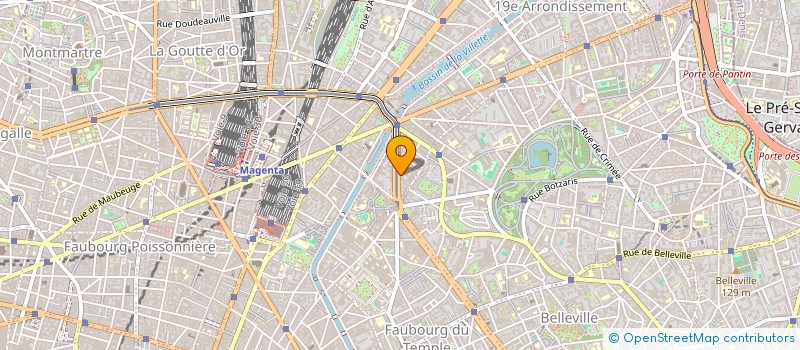 localisation de l'entreprise MONSIEUR CLIVENS DESIR  PARIS