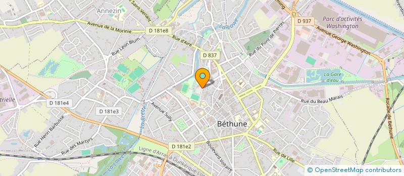 localisation de l'entreprise MONSIEUR CLODOMIR DASSONNEVILLE à FRESNES-SUR-ESCAUT