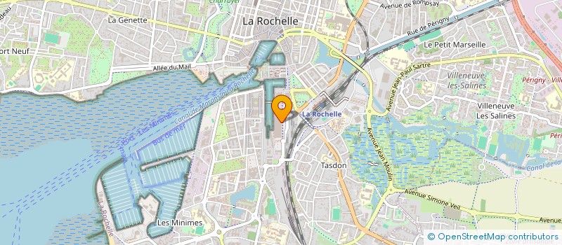localisation de l'entreprise MONSIEUR CLOTAIRE BAUDRIEAU à LA ROCHELLE