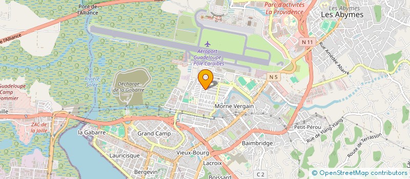 localisation de l'entreprise MONSIEUR CLOTAIRE DELCROS à LES ABYMES