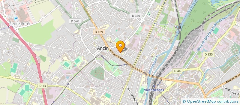 localisation de l'entreprise MONSIEUR CLOTAIRE MARESCAUX  ANZIN