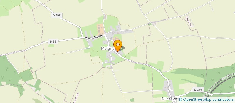 localisation de l'entreprise MONSIEUR CLOTAIRE THOCQUENNE  MEIGNEUX