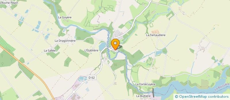 localisation de l'entreprise MONSIEUR CLOTHAIRE DUBOIS  LA BOISSIERE-DE-MONTAIGU