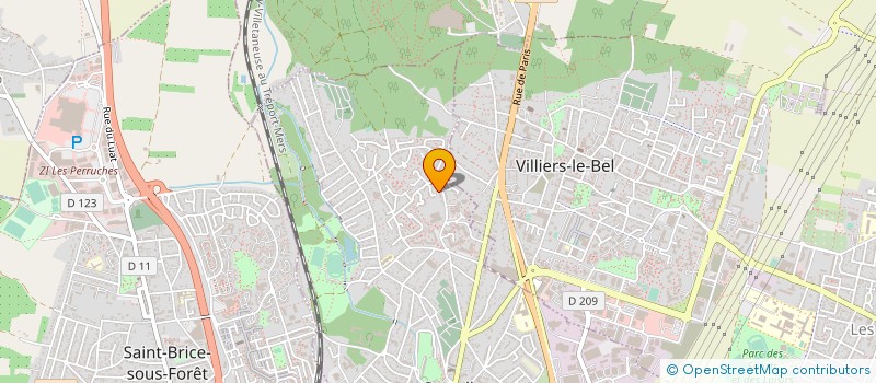 localisation de l'entreprise MONSIEUR CLOUNG MENDY  SARCELLES