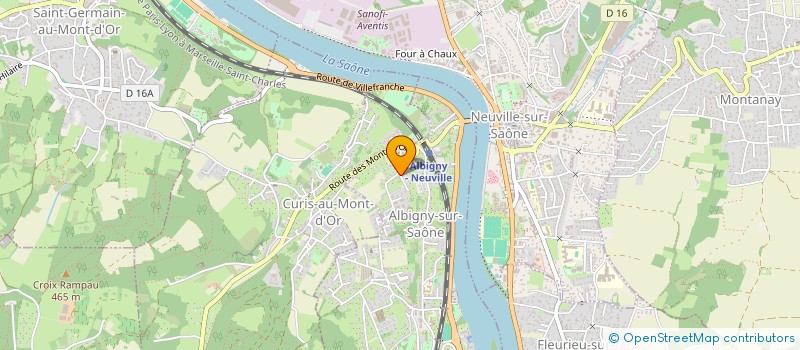 localisation de l'entreprise MONSIEUR CLOVIS ARSAC  ALBIGNY-SUR-SAONE