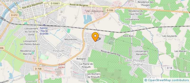 localisation de l'entreprise MONSIEUR CLOVIS BIGRE à SAINT-AVIT-SAINT-NAZAIRE