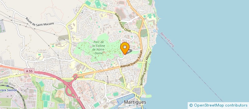localisation de l'entreprise MONSIEUR CLOVIS DIEP-MINH-SUM à MARTIGUES