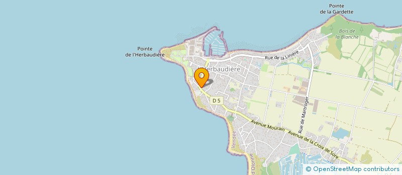 localisation de l'entreprise MONSIEUR CLOVIS GENDRON à NOIRMOUTIER-EN-L'ILE