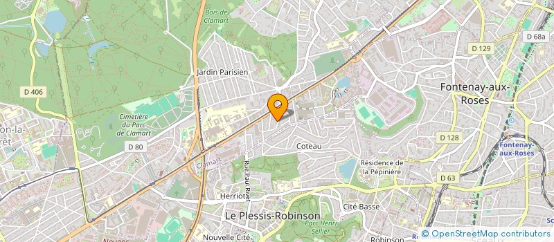 localisation de l'entreprise MONSIEUR CLOVIS GROS à CLAMART