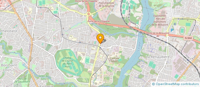 localisation de l'entreprise MONSIEUR CLOVIS GROSSEMY  NANTES