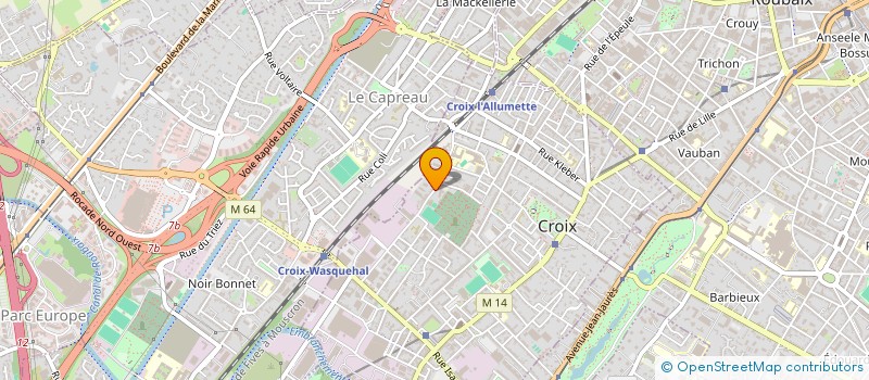 localisation de l'entreprise MONSIEUR CLOVIS GUILLOIS  CROIX