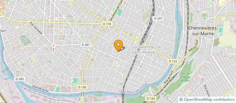 localisation de l'entreprise MONSIEUR CLOVIS GUYON à SAINT-MAUR-DES-FOSSES