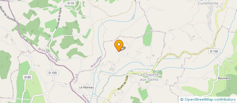 localisation de l'entreprise MONSIEUR CLOVIS HENRIQUE PACHECO DUMONT  LA CHAPELLE-AUX-SAINTS