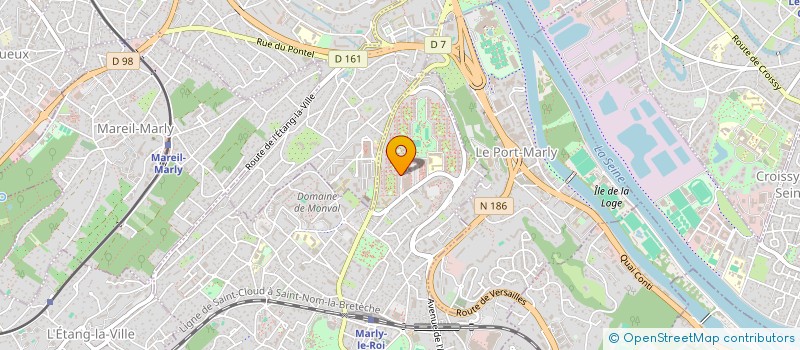 localisation de l'entreprise MONSIEUR CLOVIS LAMBERT  MARLY-LE-ROI