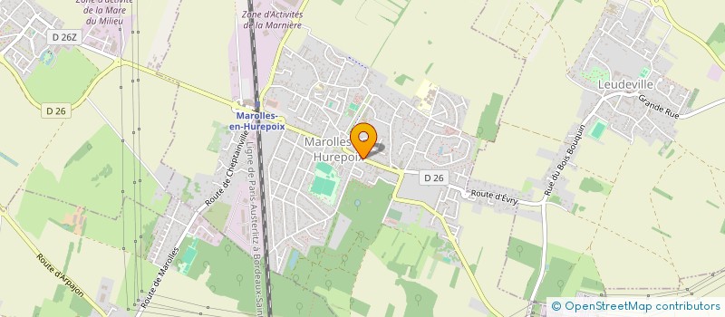 localisation de l'entreprise MONSIEUR CLOVIS LUTONDO  MAROLLES-EN-HUREPOIX