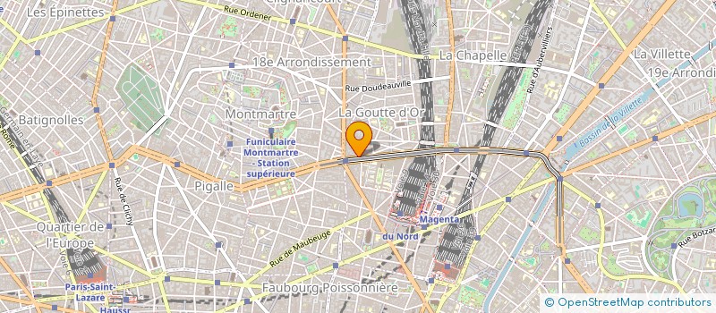 localisation de l'entreprise MONSIEUR CLOVIS MARTIN  PARIS