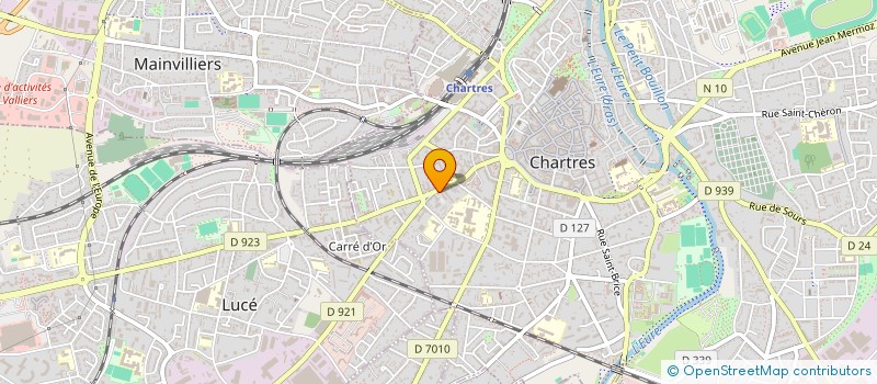 localisation de l'entreprise MONSIEUR CLOVIS MENARD à CHARTRES